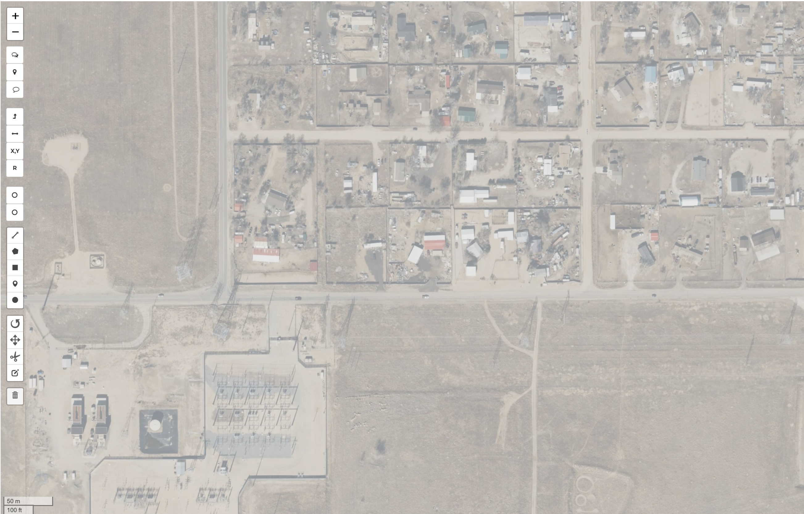 Satellite basemap